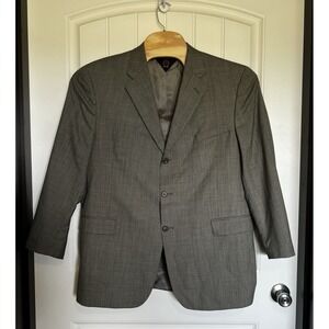 Tommy Hilfiger Blazer Mens 46R Houndstooth  Button‎ Sports Coat Jacket